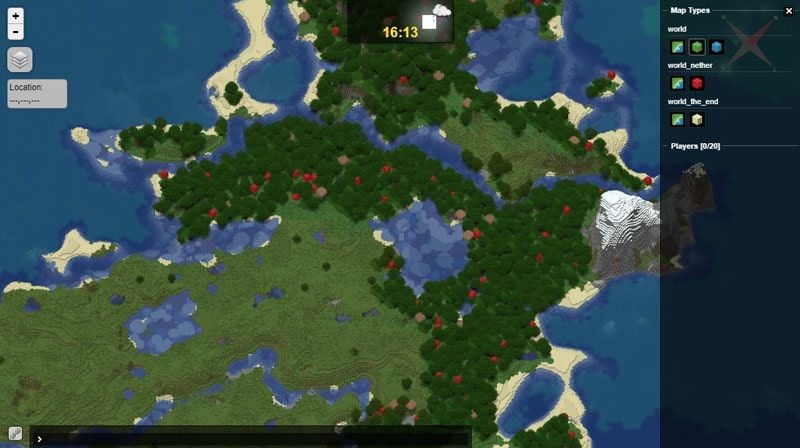 Minecraft Dynmap Best Plugin World Map