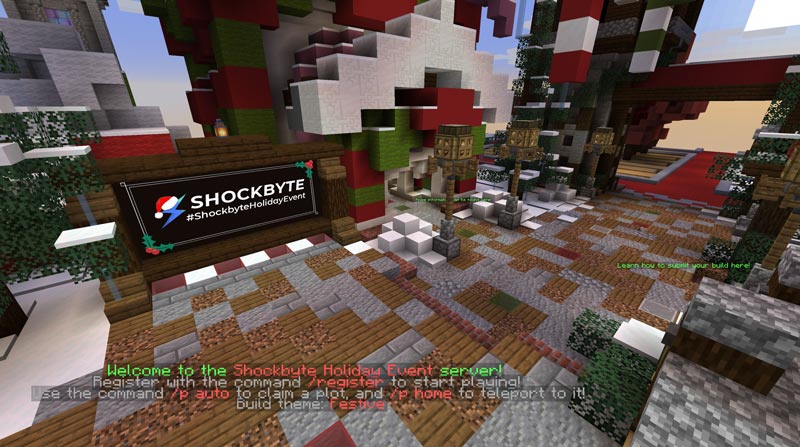 Shockbyte's 2020 Minecraft Server Christmas Event