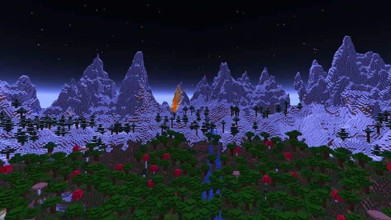 Mushroom Forest Minecraft 1.18 Biome Generation