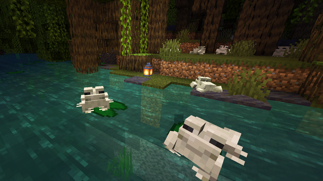 White Frogs - Minecraft 1.19