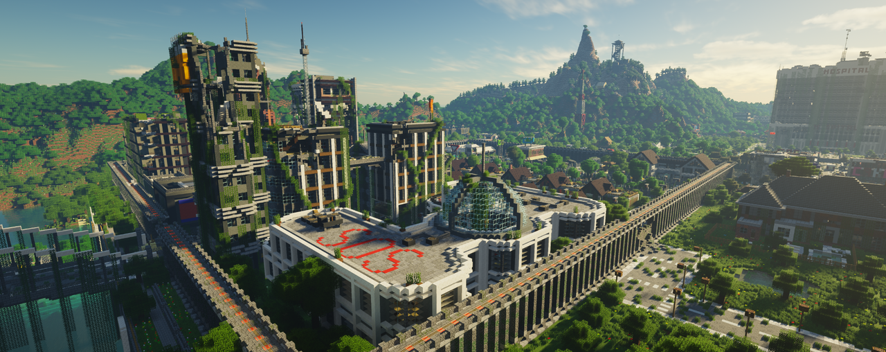 minecraft post apocalyptic city map download