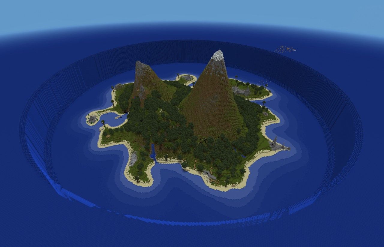 Minecraft Adventure Map Sunken Island 