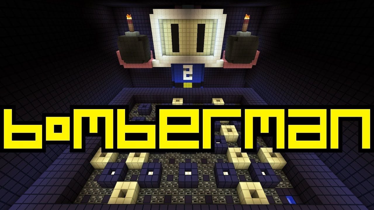 Minecraft Bomberman Custom Minigame Map