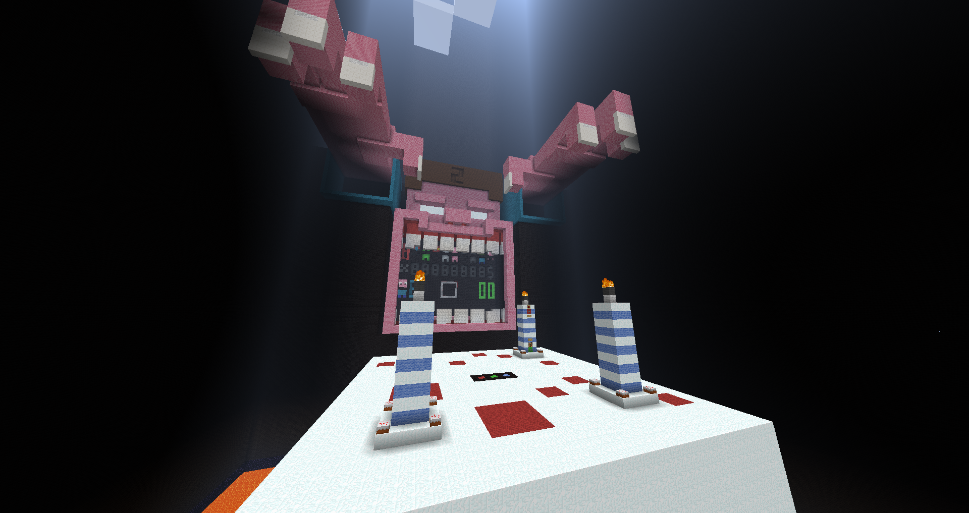 Custom Minigame Minecraft Multiplayer Map Cake Defense 2