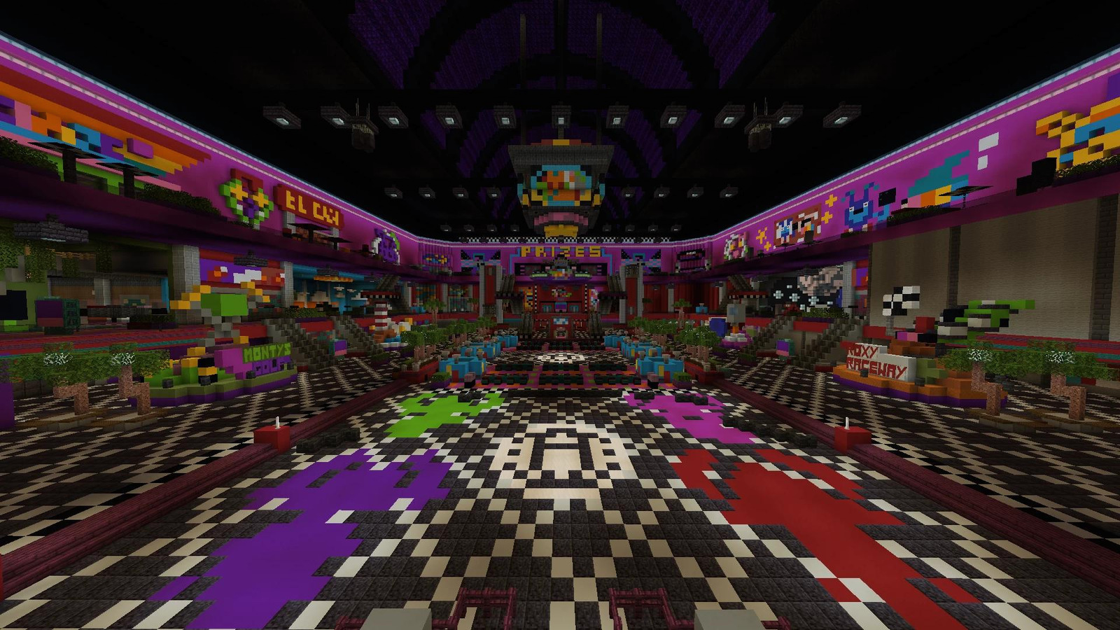 FNAF Five Nights at Freddy's Minecraft Custom Map