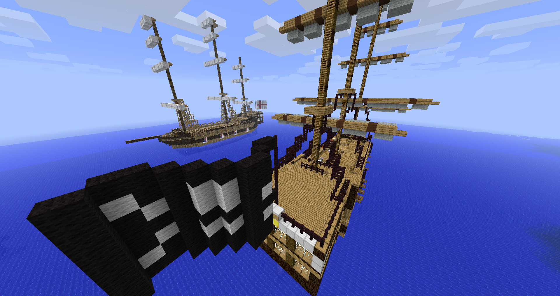 Super Pirate Battle Royale Minecraft Custom Map Minigame