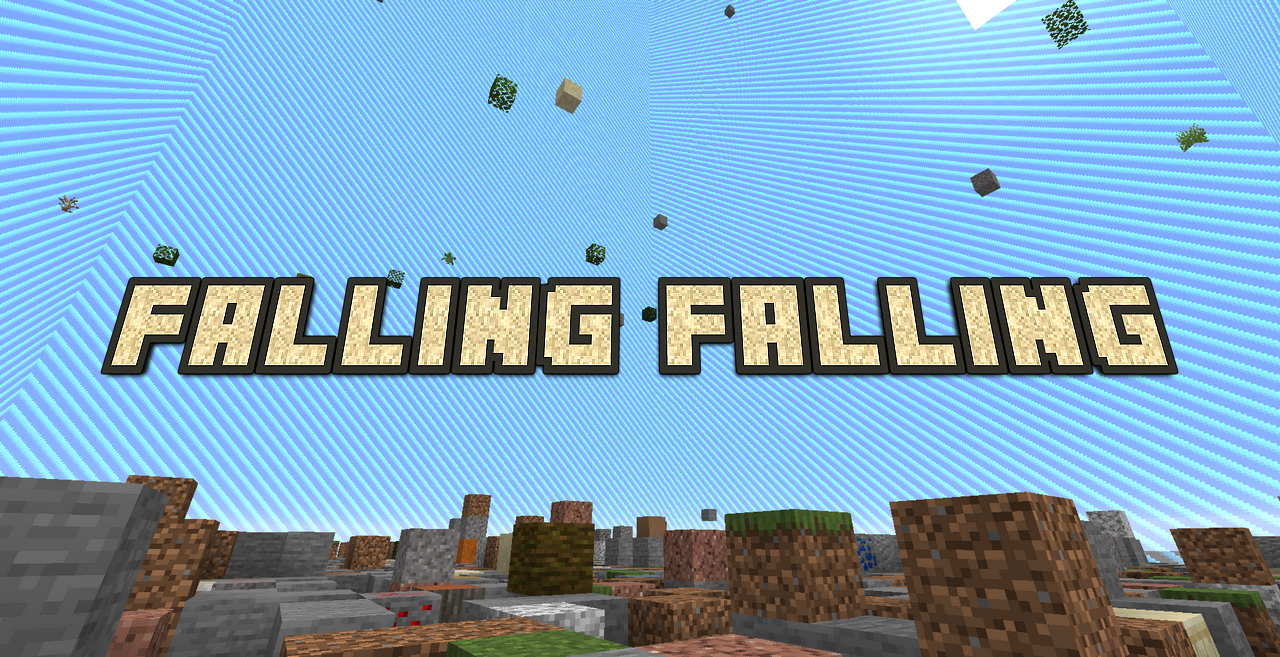 Minecraft Falling Falling skyblock custom map