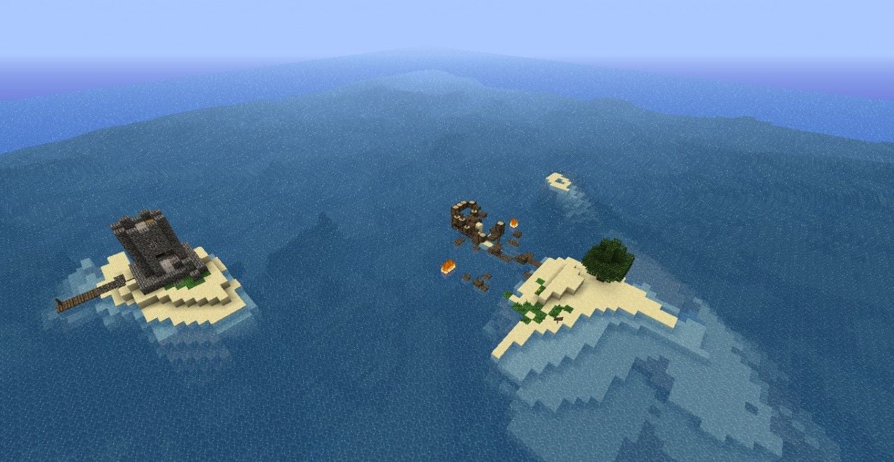 Minecraft Custom Survival Map Survival Island