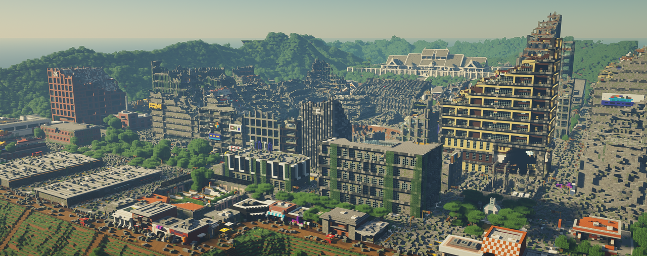 apocalypse city map minecraft