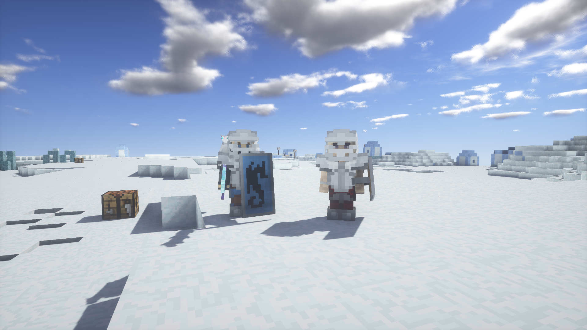 Modded Minecraft Ice and Fire Dragons, and Silver Armor