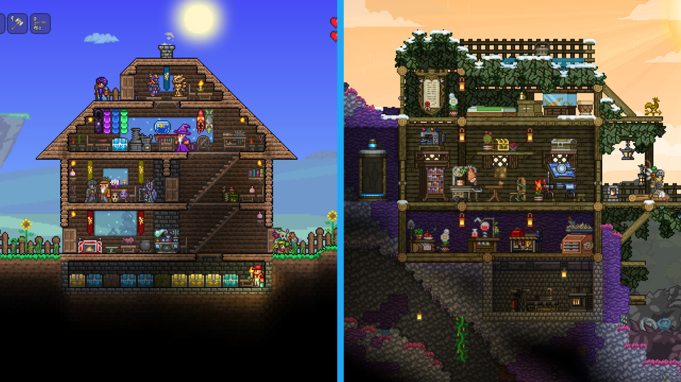 Starbound Private Server Base Building Terraria