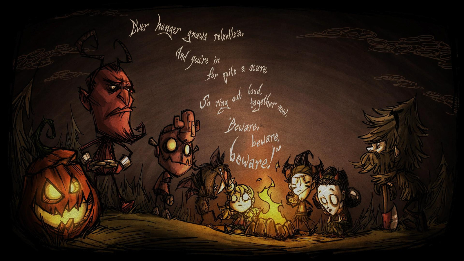 Don't Starve Together Hallowed Nights Comic