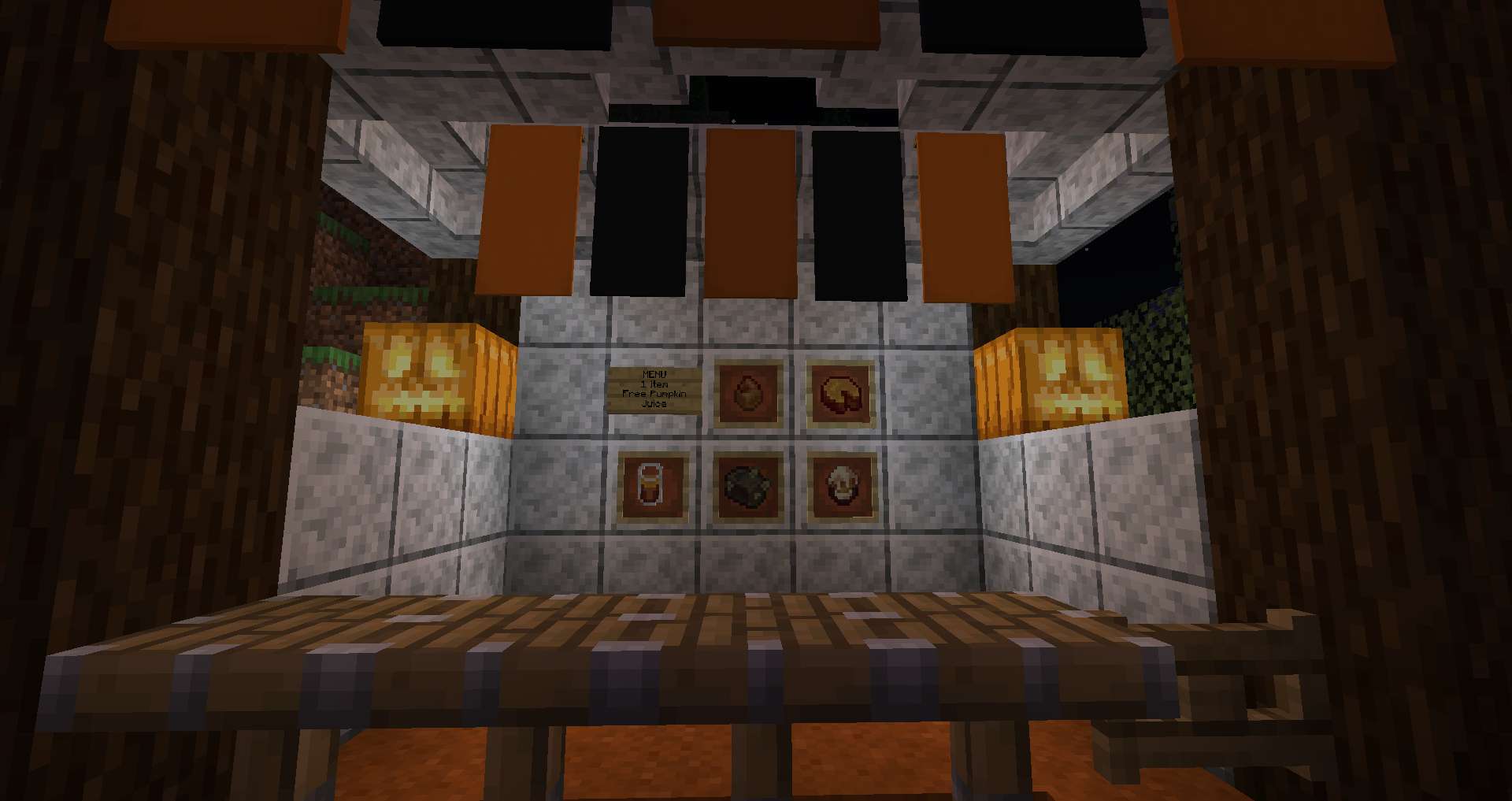 Minecraft Dedicated Server Halloween Food