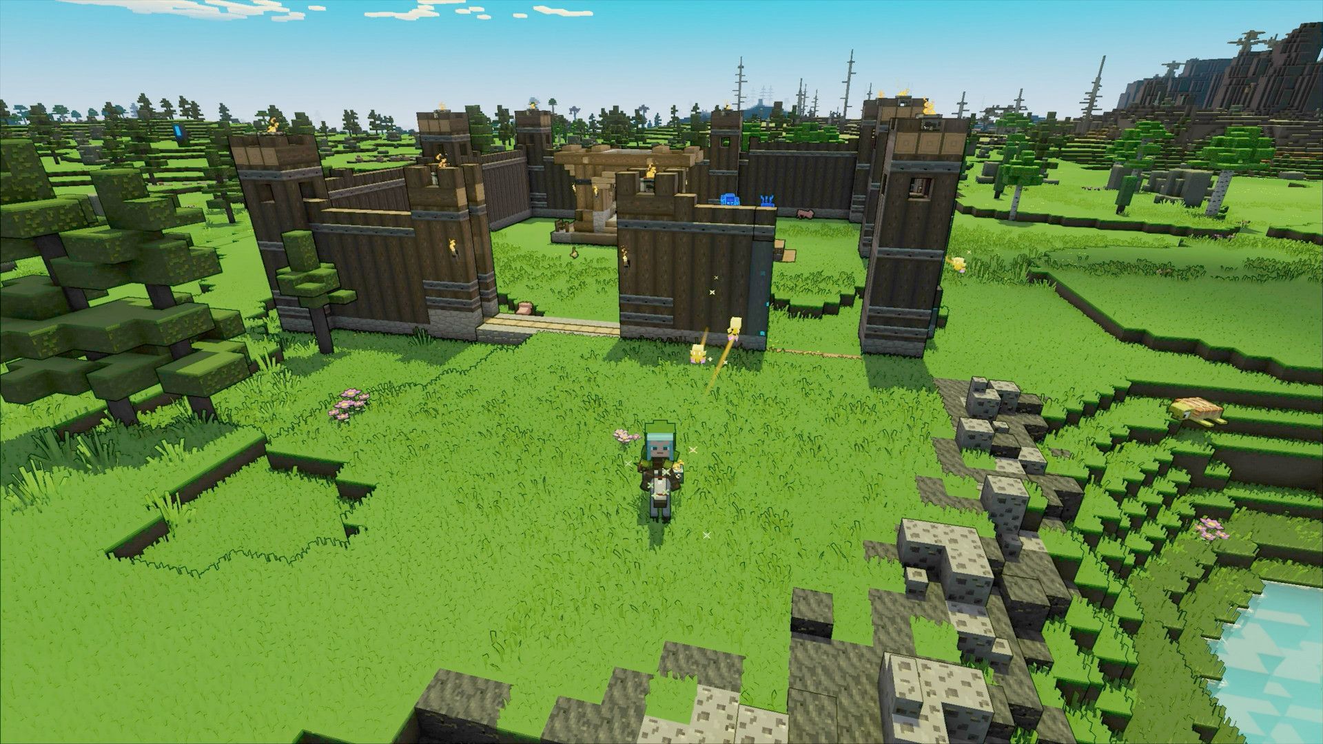 Minecraft Legends Base Building Multiplayer