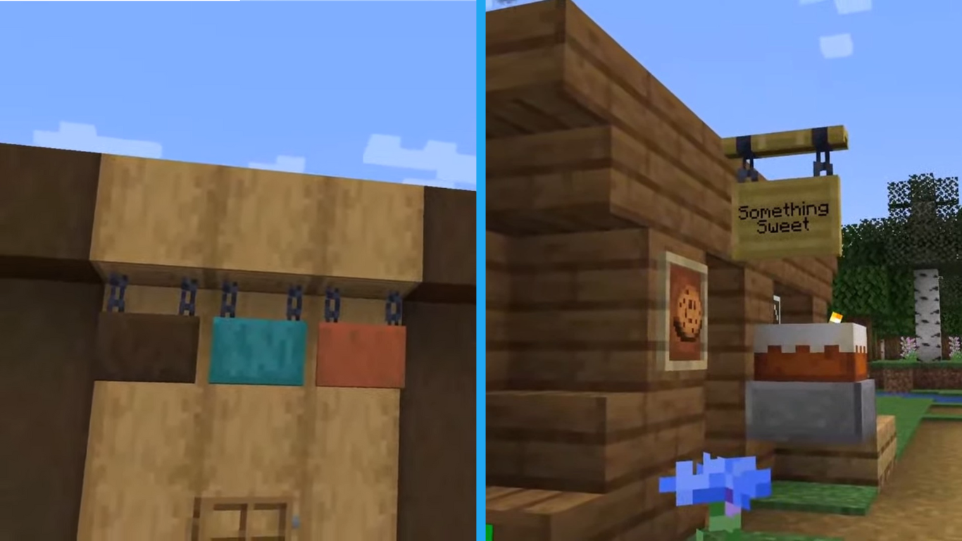 Minecraft Hanging Signs Update 1.20