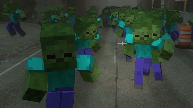 Minecraft Left for Dead Zombie Dedicated Server