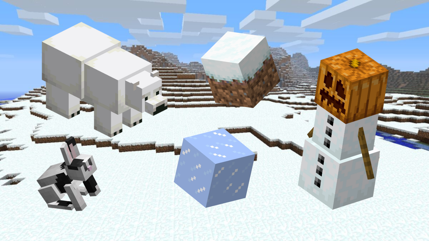 Minecraft Snowy Tundra Biome Resources