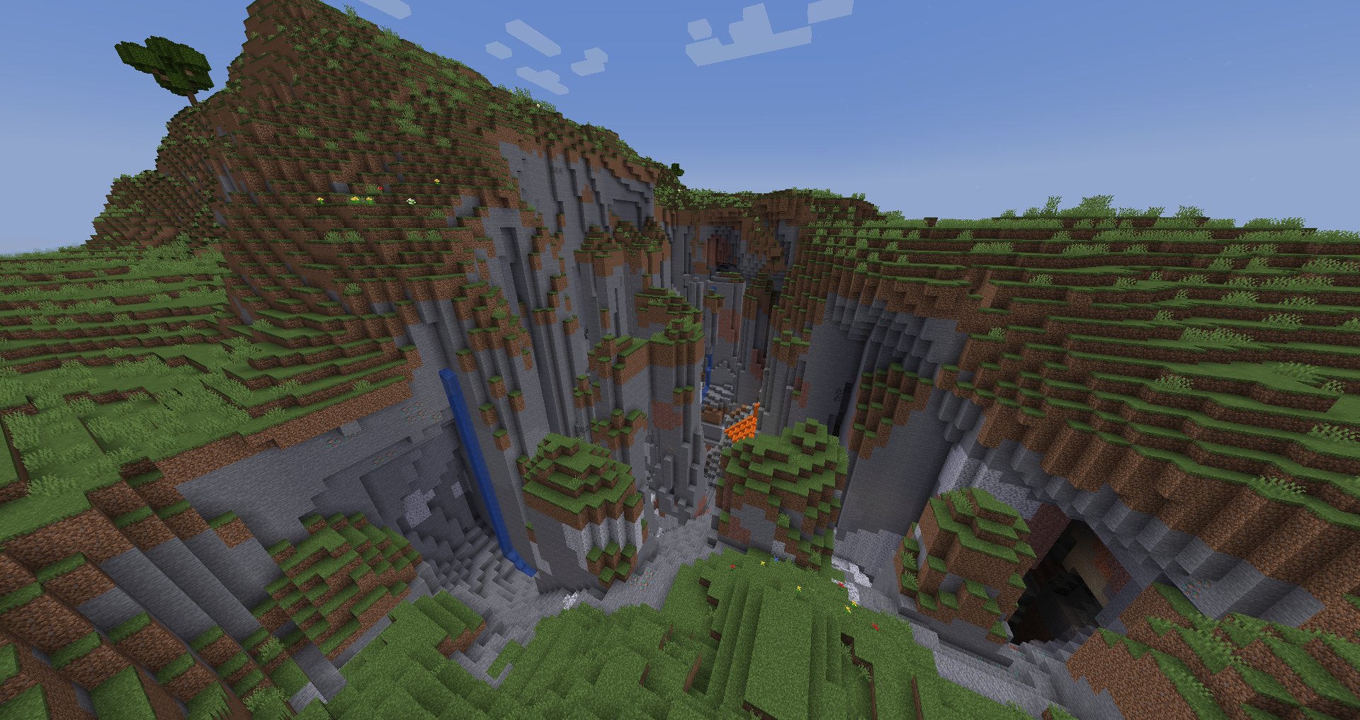 Minecraft Extreme Mountains Biome