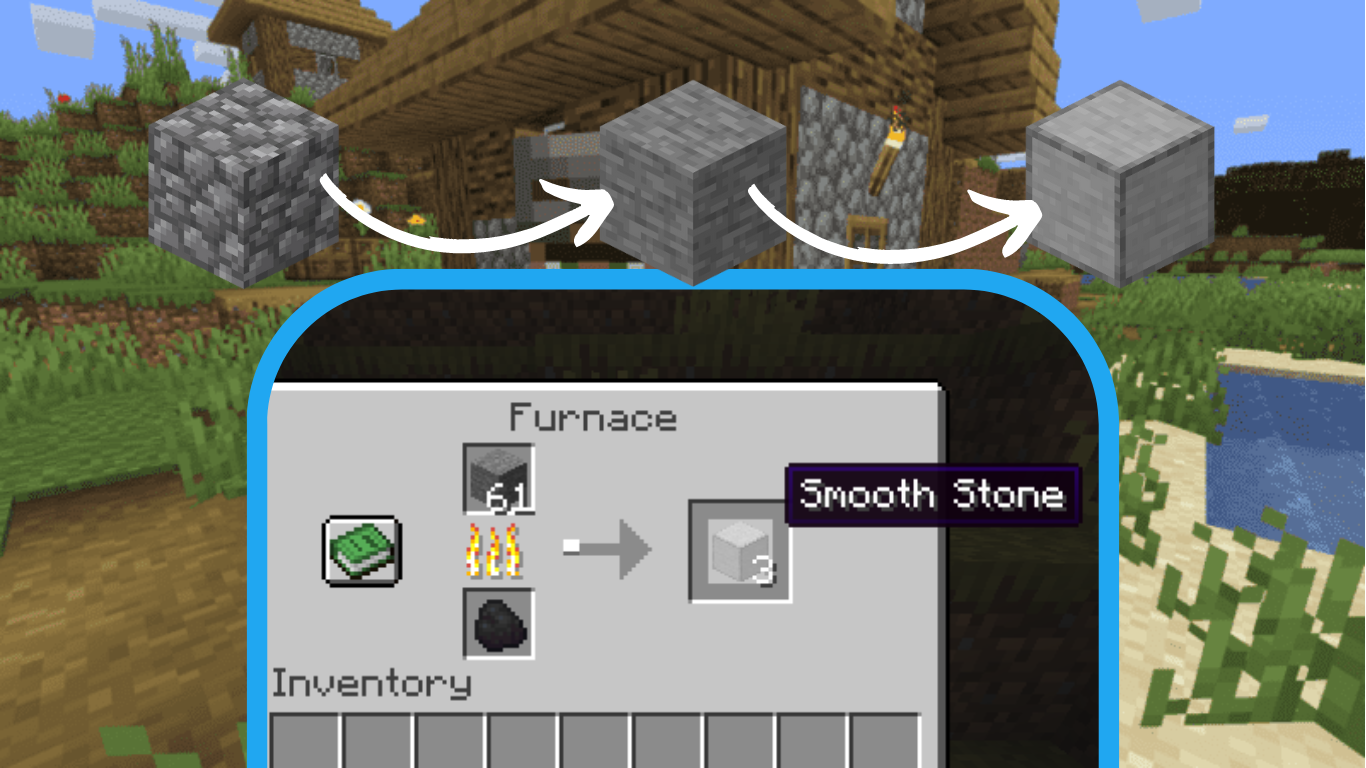 How to Make Smooth Stone in Minecraft