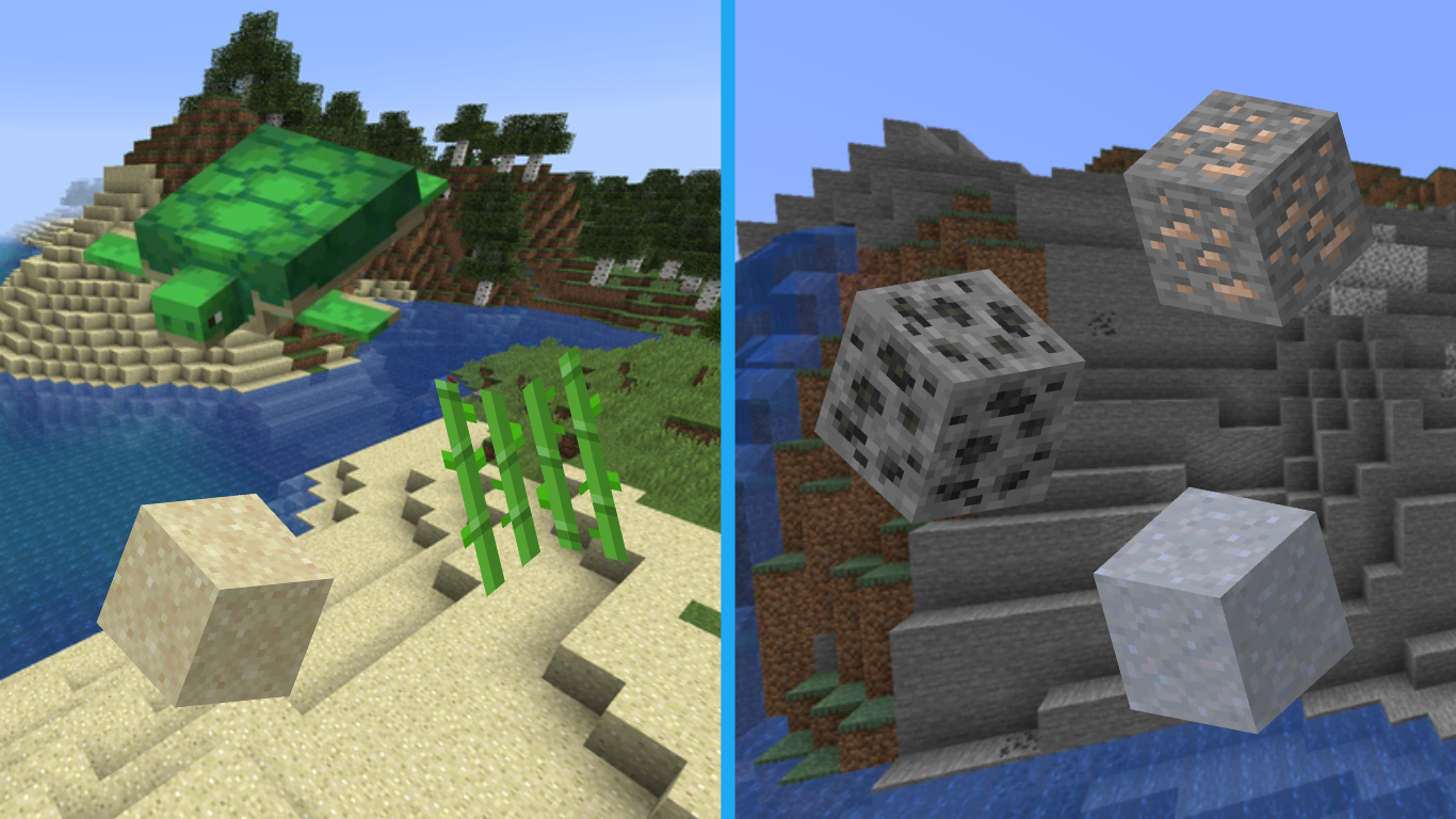 Classic minecraft biome