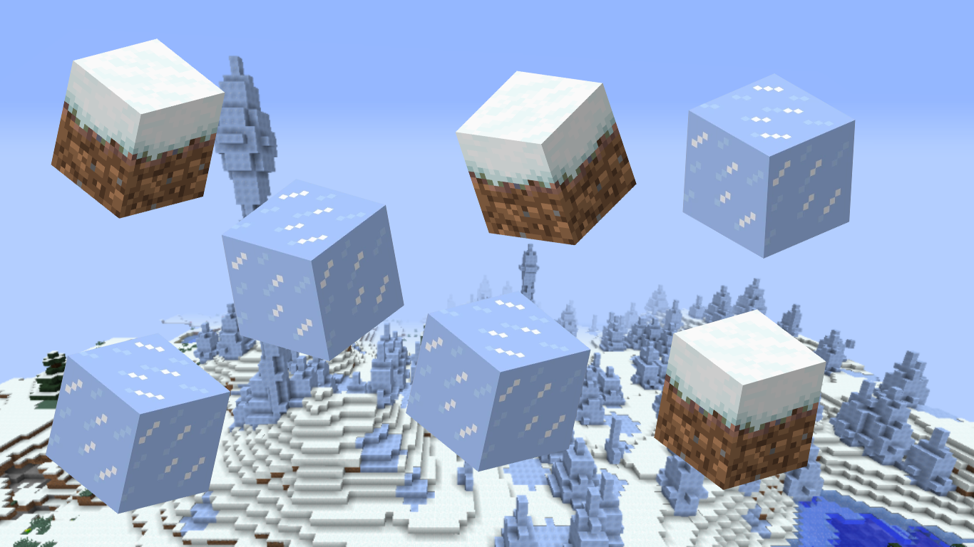 Minecraft Ice Spikes Biome Resources