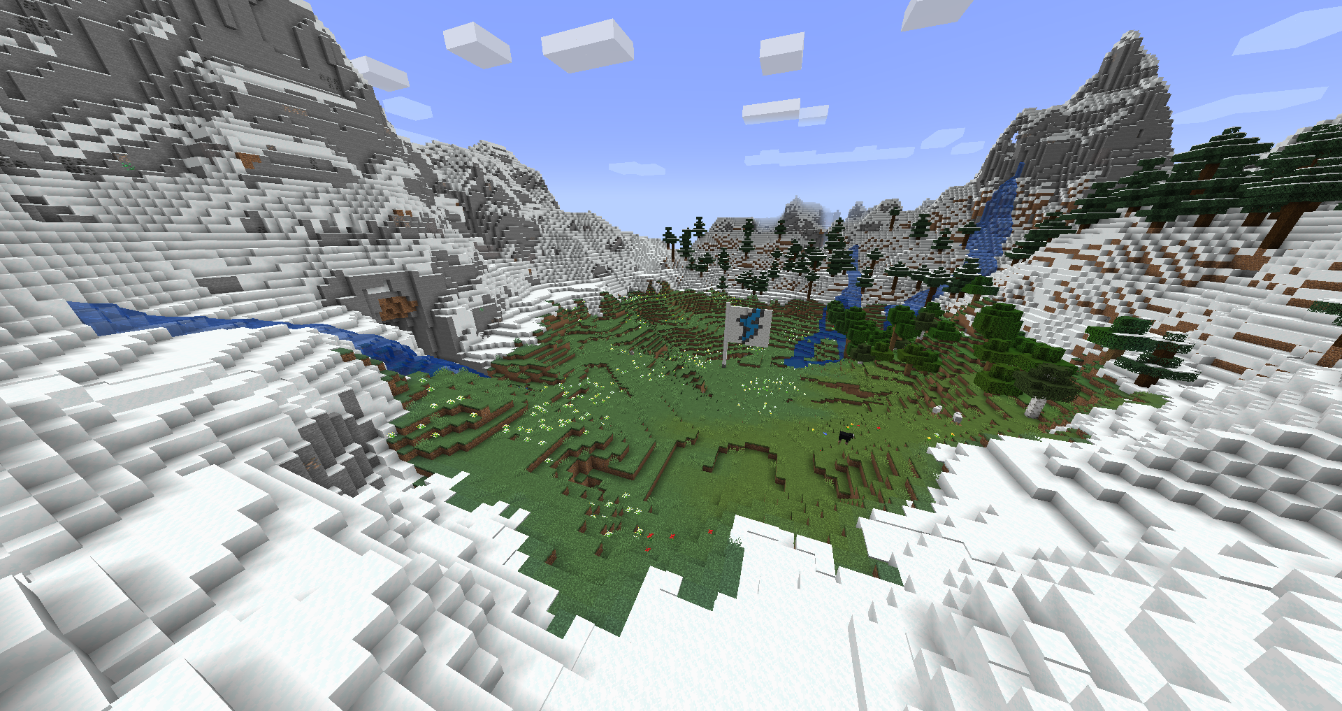 Minecraft Shockbyte Winter Wonderland Seed