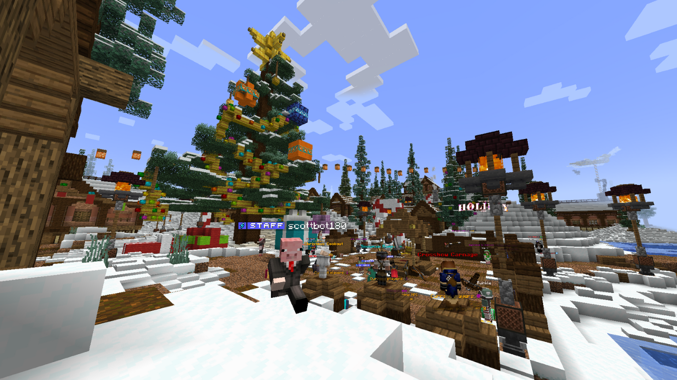 Shockbyte Christmas Dedicated Public Server