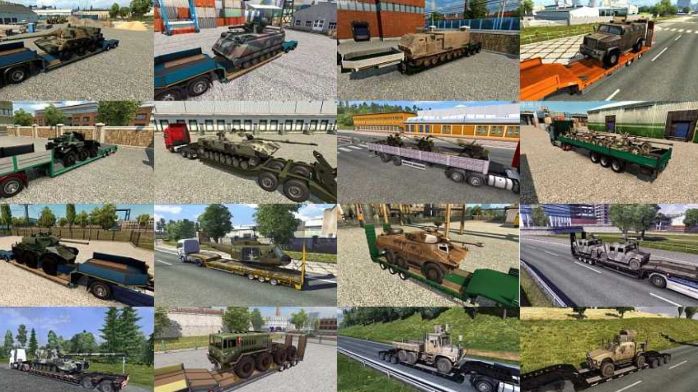 Euro Truck Sim 2 Mods