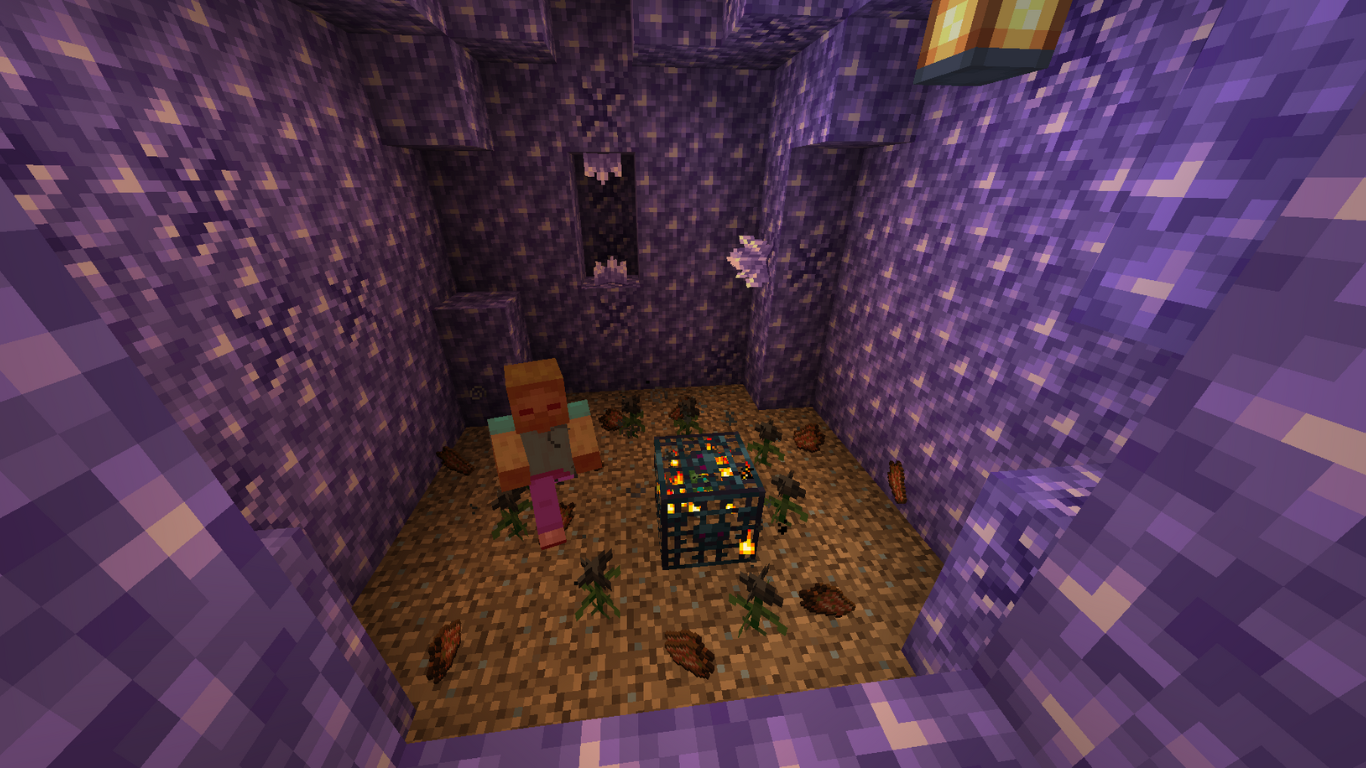 Minecraft Wither Rose Mob Farm