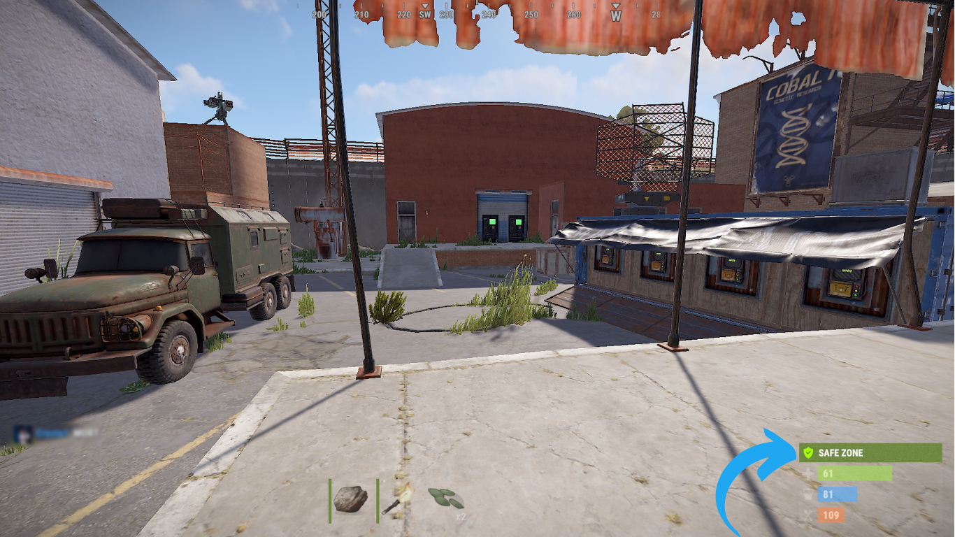 Rust Outpost Safe Zone