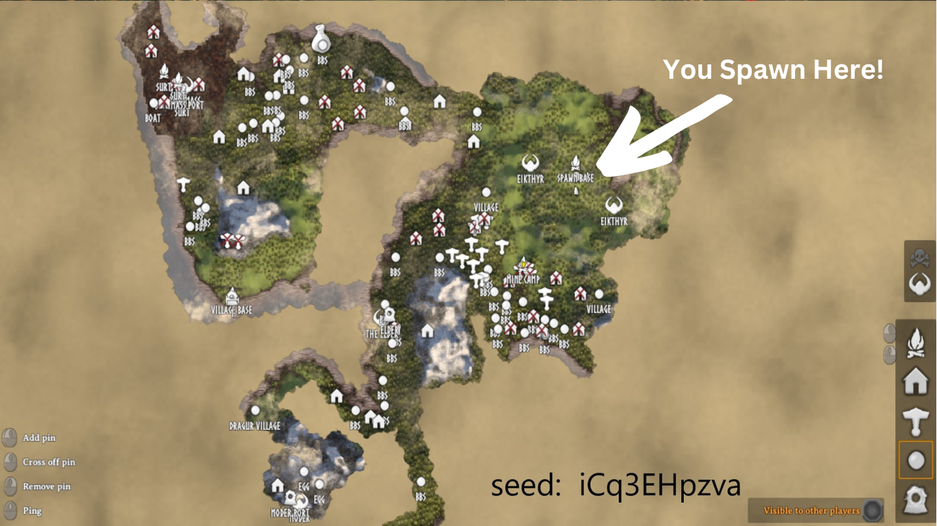 Valheim Best Seeds with Seed Map Included - 2024