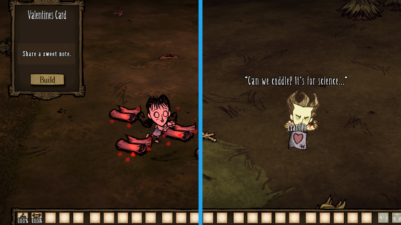 Don't Starve Together Valentines