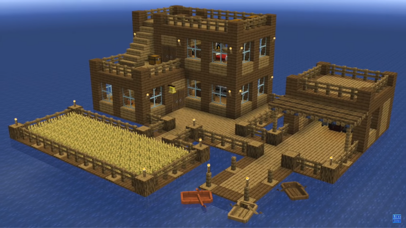 Minecraft Ocean Build