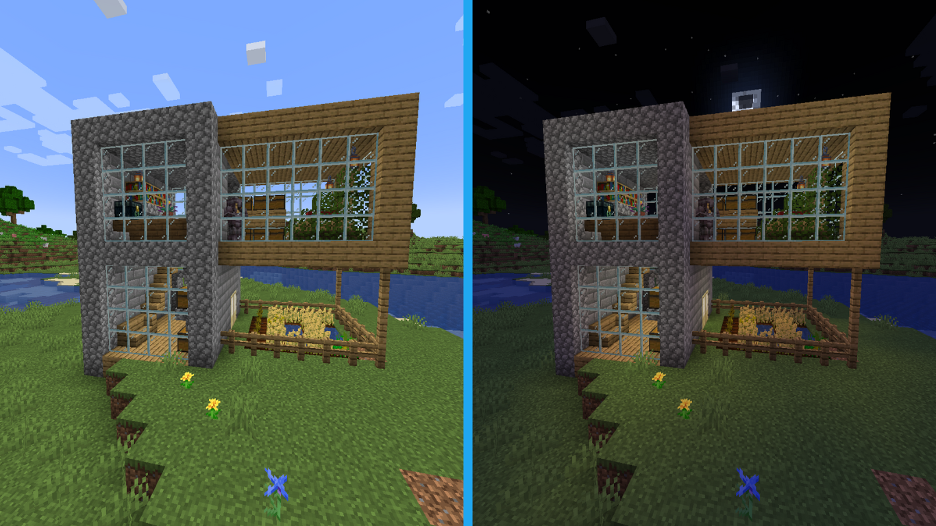 Minecraft Simple Square Home