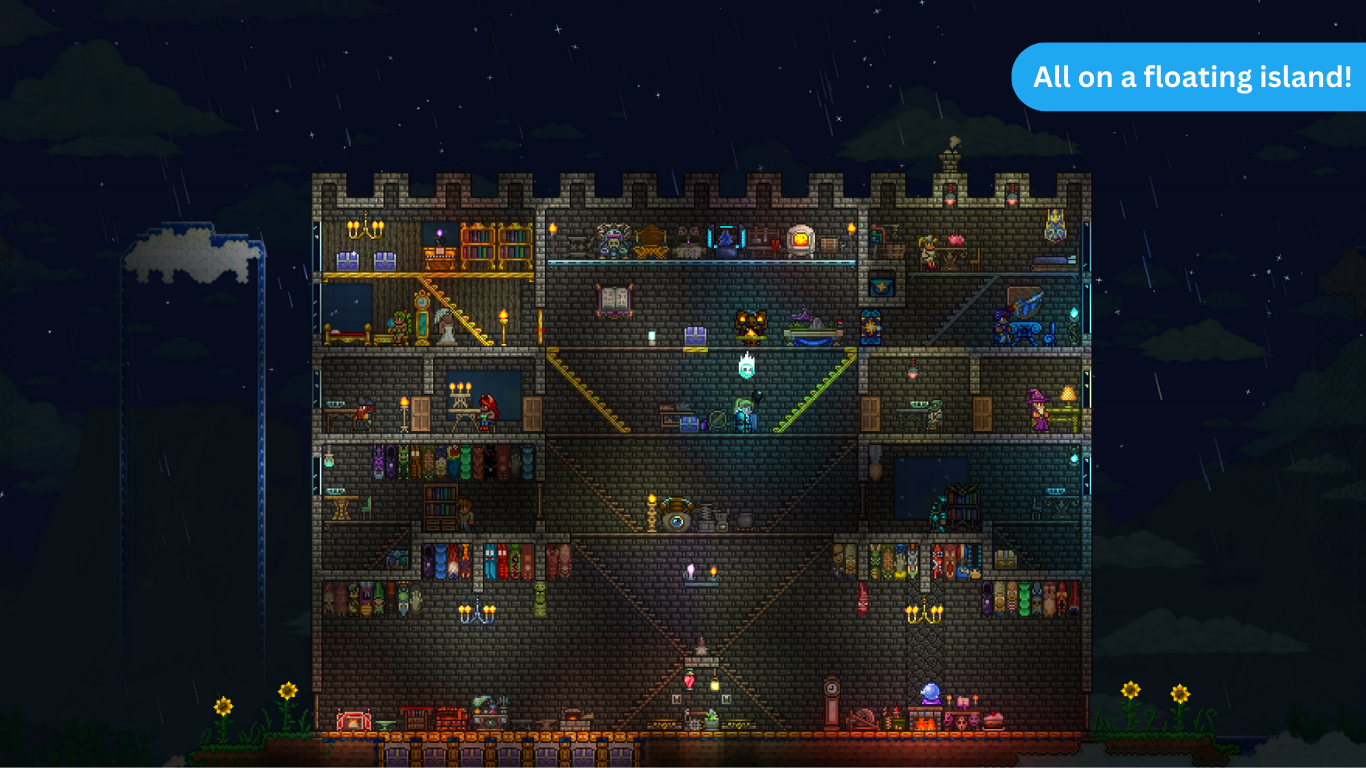 Terraria House Designs