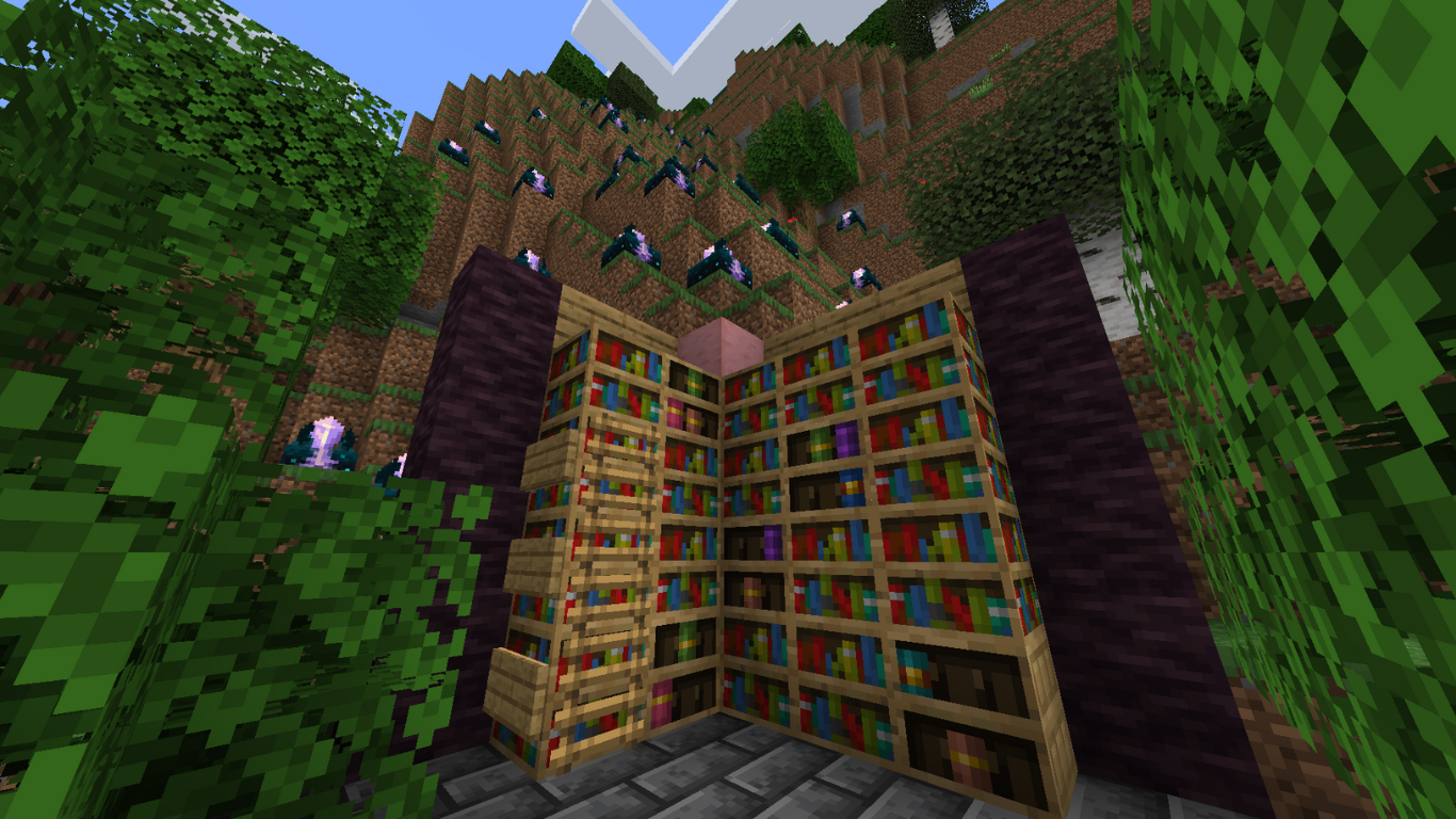 Chiseled Bookshelf Minecraft Crafting Recipe 1.20 