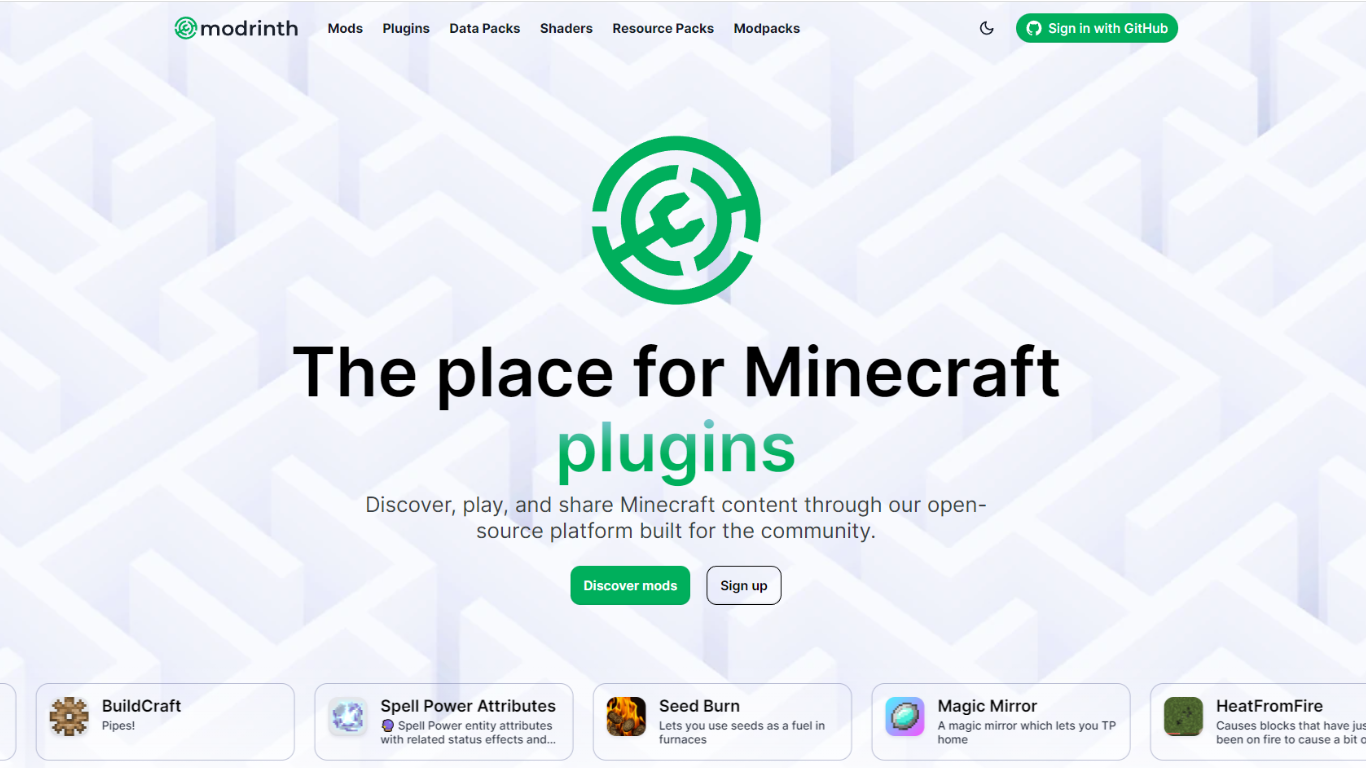 Minecraft plugins download Modrinth