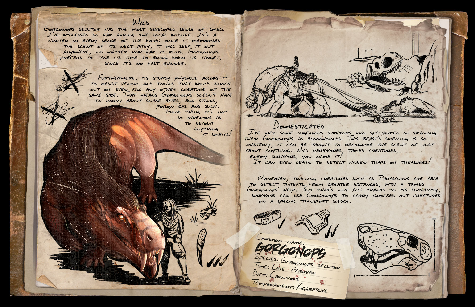 Ark Survival Evolved Gorgonops