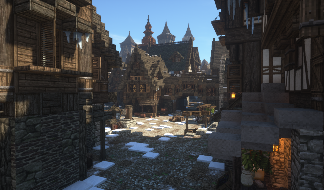 Minecraft Medieval Castle Map