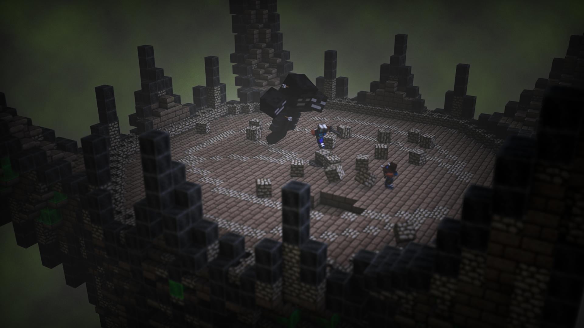 Minecraft PvP Arena Wither Fight