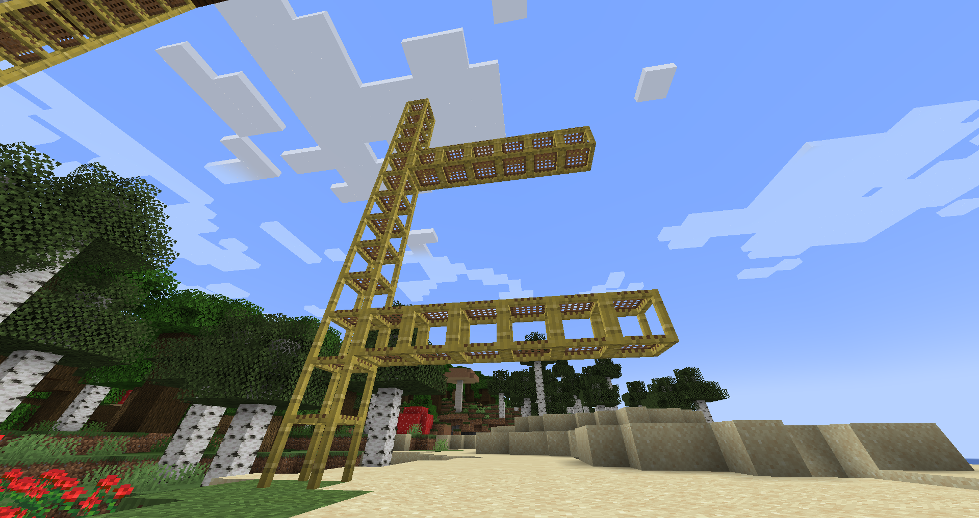 Minecraft Scaffolding Example