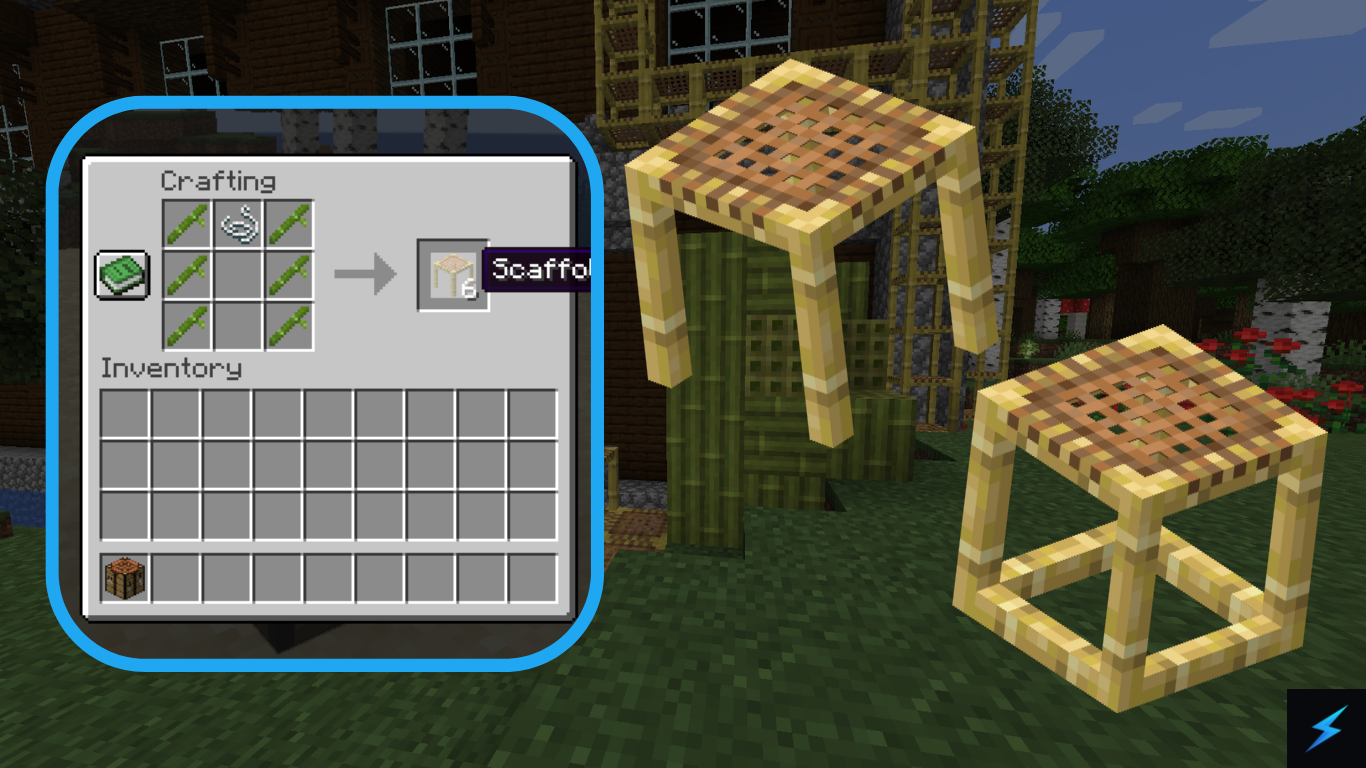 Minecraft Scaffolding Recipe