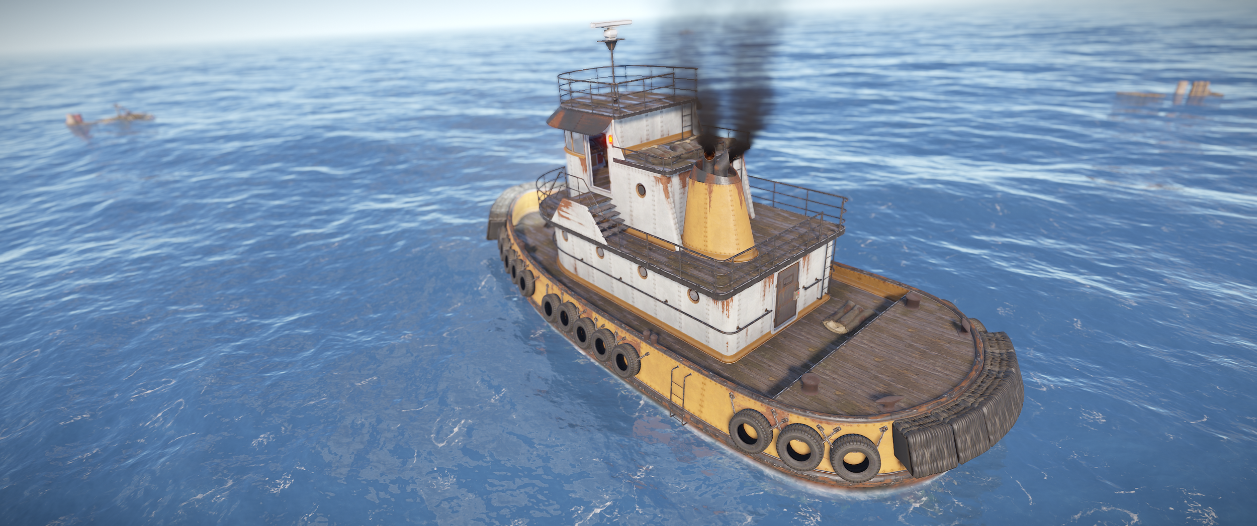 Rust Tugboat Vehicle Update