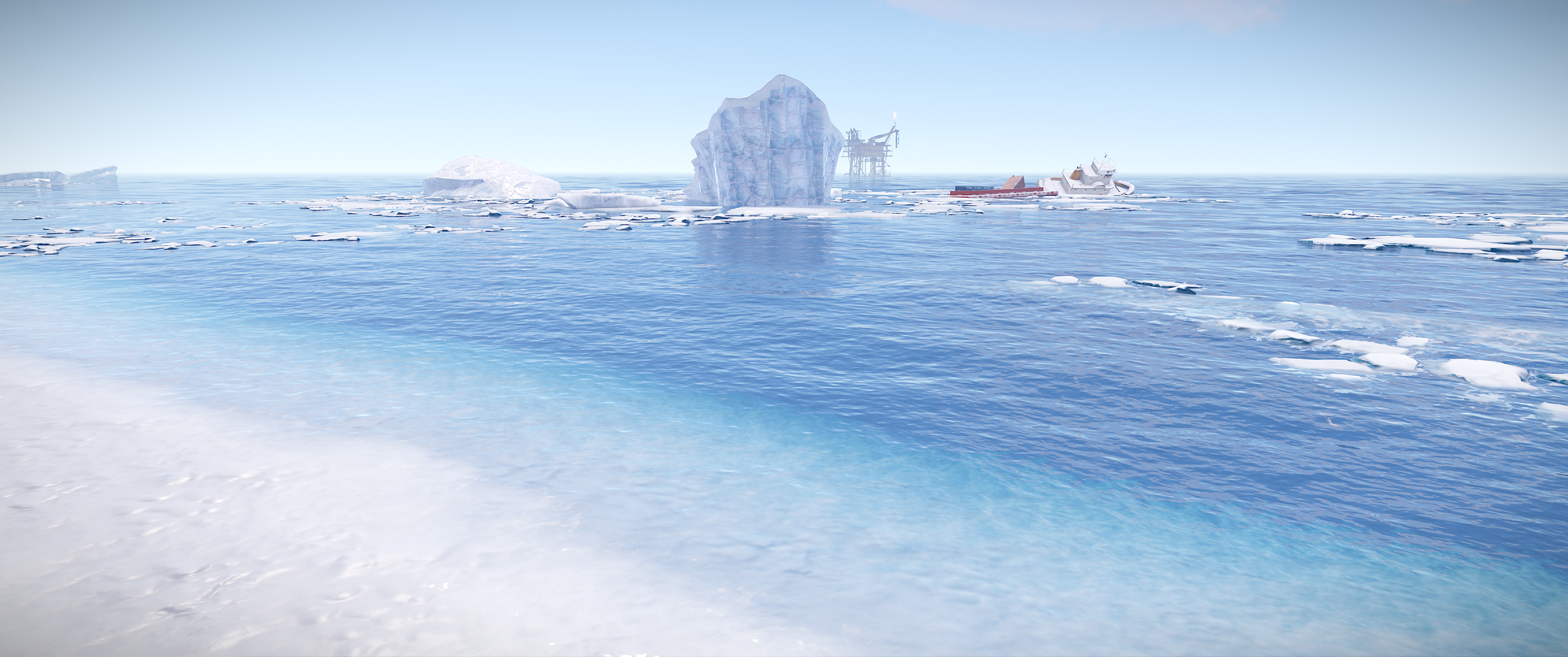 Rust Water Visual Update Beach