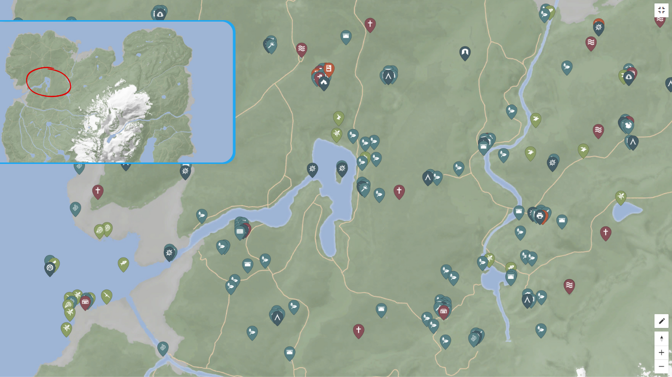 Sons of the Forest Map
