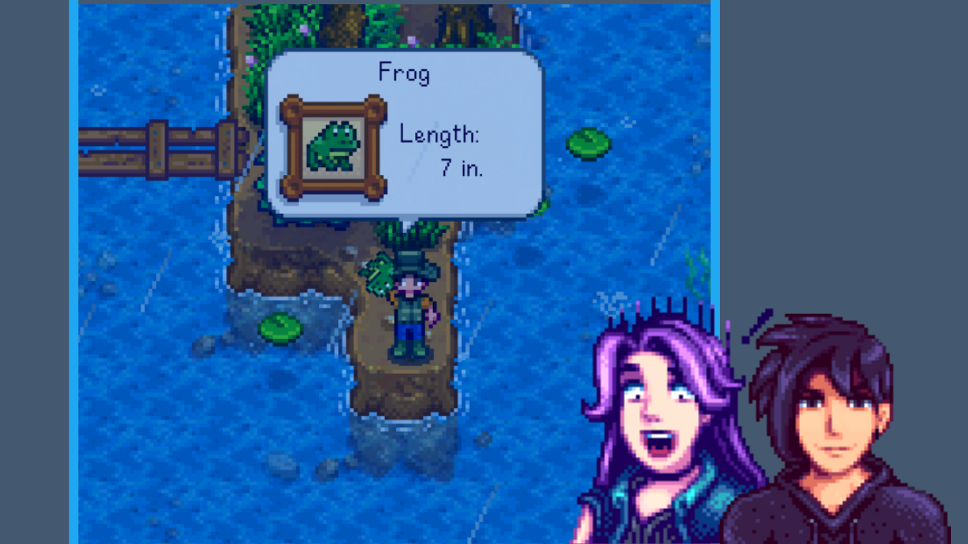 Stardew Valley Frog Speedrun #stardew #stardewvalley #stardewtok #star