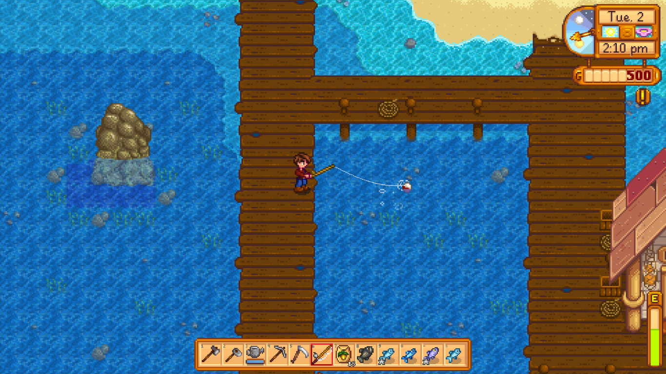 Stardew Valley Fishing Spot