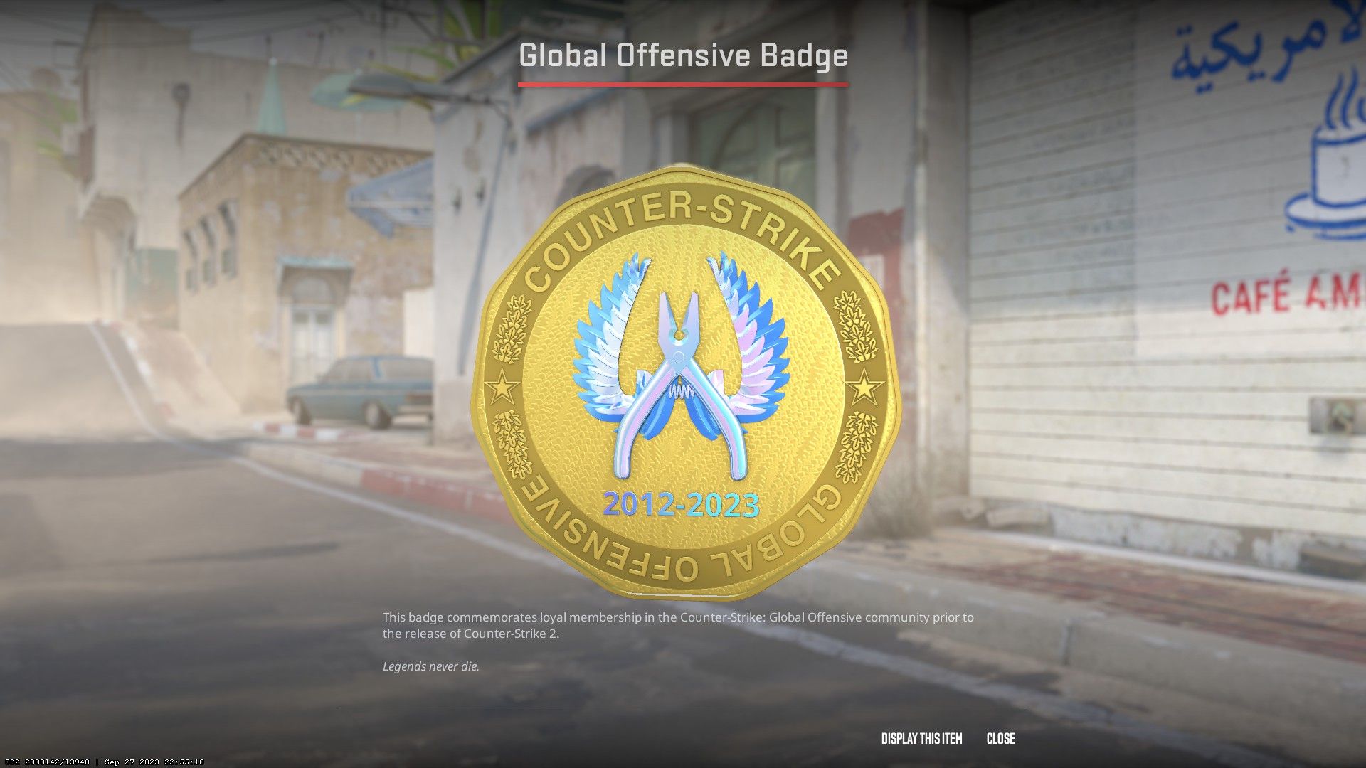 CSGO Badge CS2