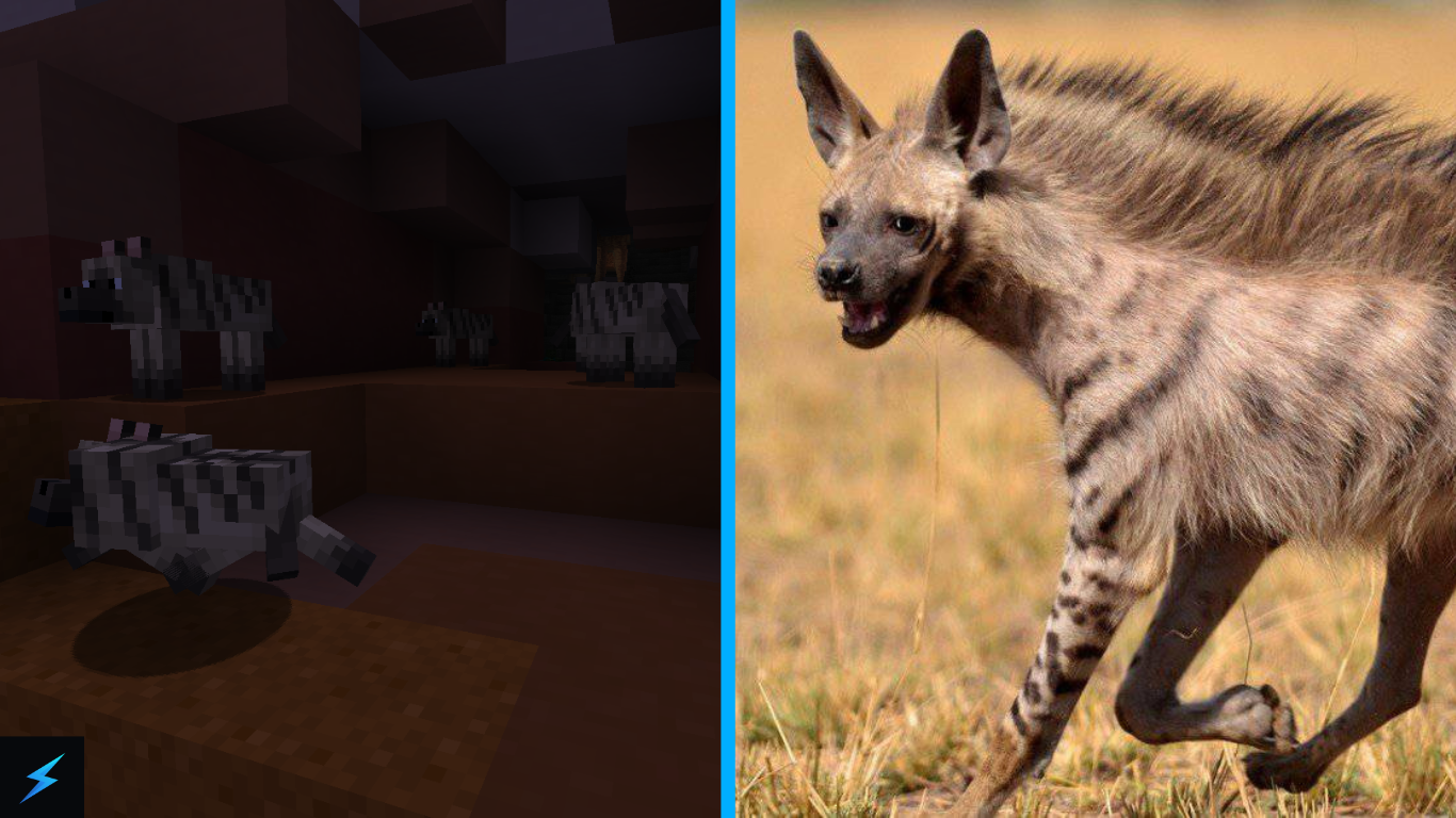Minecraft Hyena Wolf