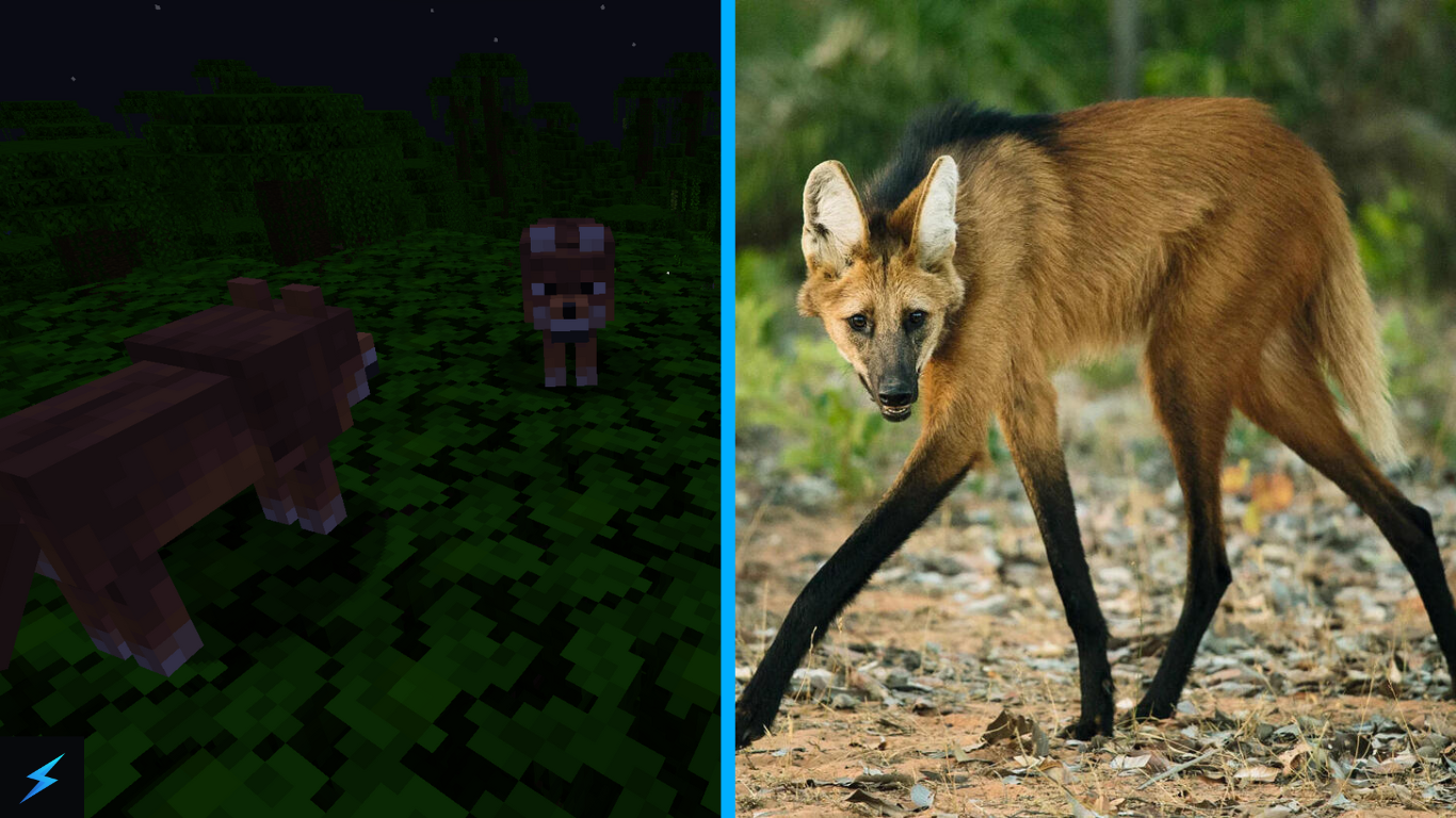 Minecraft Rusty Wolf